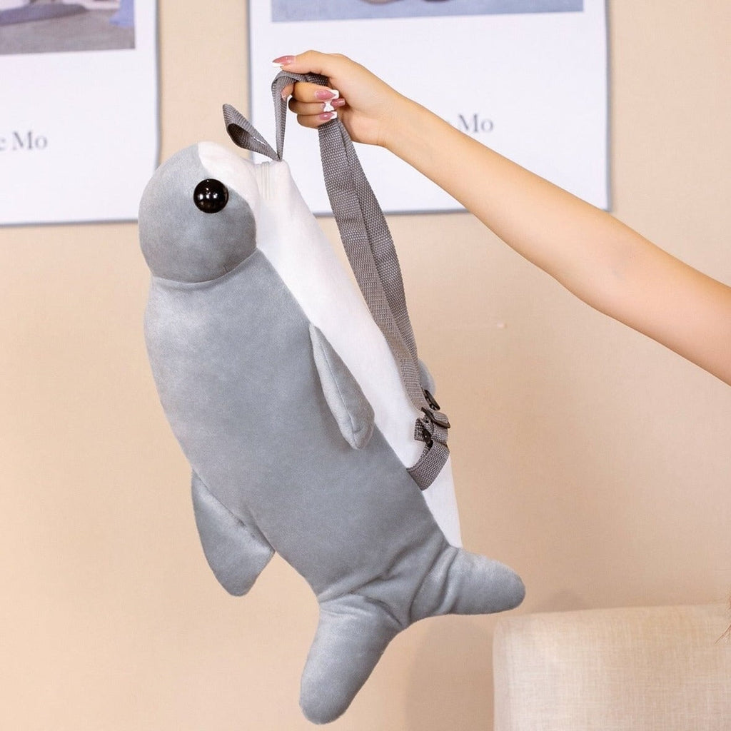 kawaiies-softtoys-plushies-kawaii-plush-Kawaii Hammerhead Shark Plush Backpack Apparel 