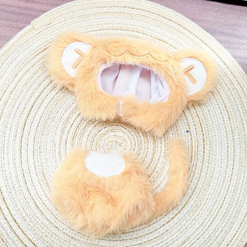 kawaiies-softtoys-plushies-kawaii-plush-Kawaii Handmade Monkey Labubu Outfit Accessories 