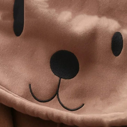 kawaiies-softtoys-plushies-kawaii-plush-Kawaii Harajuku Style Bear Two-tone Hoodies Hoodies 