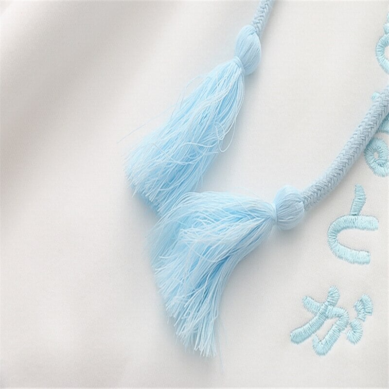 kawaiies-softtoys-plushies-kawaii-plush-Kawaii Japanese Kanji Embroidery Wave Hoodie Apparel 