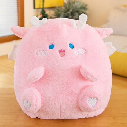 kawaiies-softtoys-plushies-kawaii-plush-Kawaii Little Baby Dragon Plushies | NEW Soft toy Pink 30cm 
