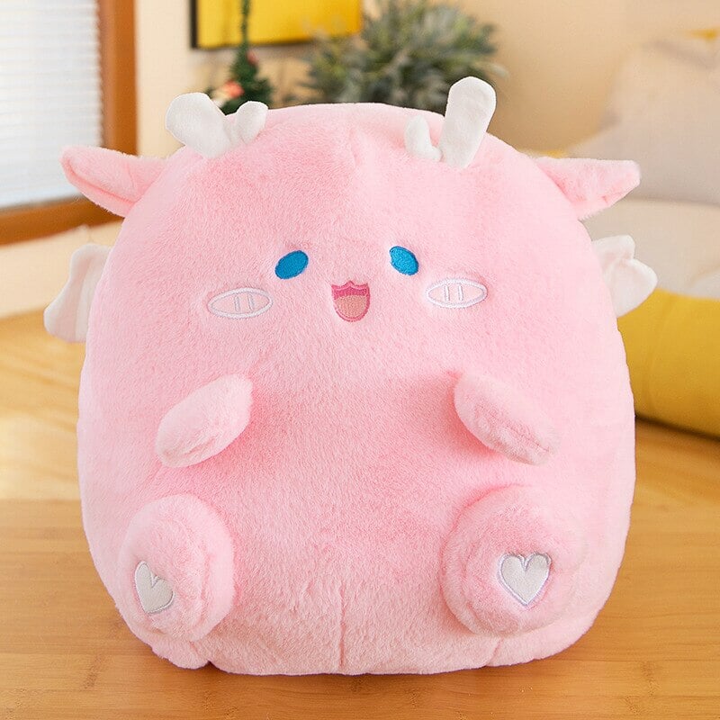 kawaiies-softtoys-plushies-kawaii-plush-Kawaii Little Baby Dragon Plushies | NEW Soft toy Pink 30cm 