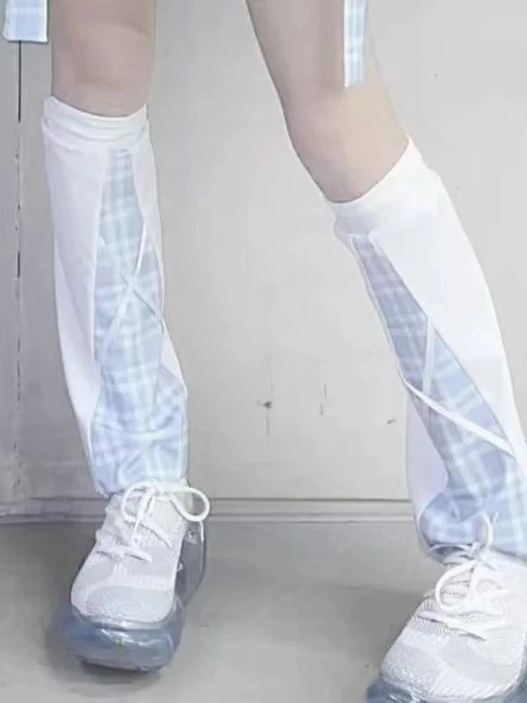 kawaiies-softtoys-plushies-kawaii-plush-Kawaii Lolita Checkered Cat-Eared Zip-Up White Black Hoodie Apparel 