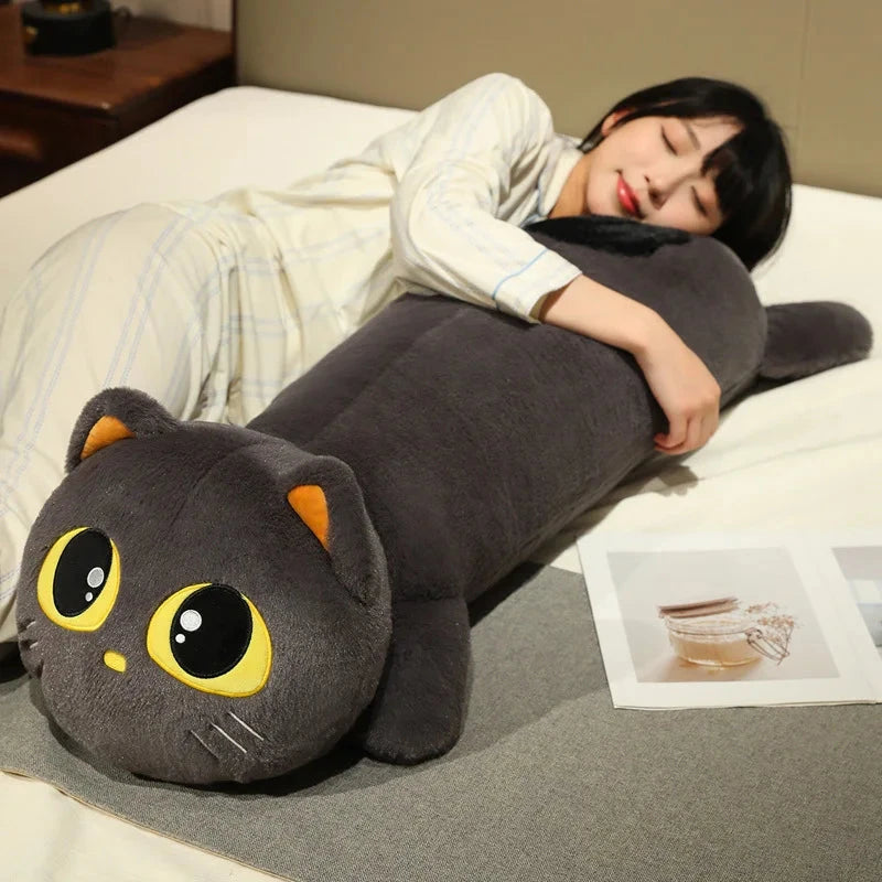 kawaiies-softtoys-plushies-kawaii-plush-Kawaii Long Snuggly Cat Plush Family Soft toy 