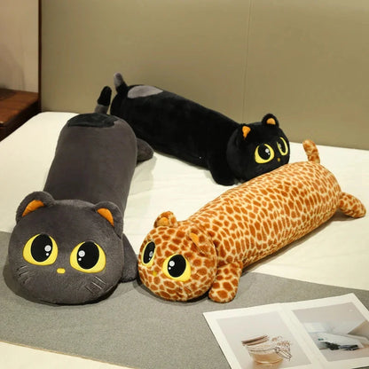 kawaiies-softtoys-plushies-kawaii-plush-Kawaii Long Snuggly Cat Plush Family Soft toy 