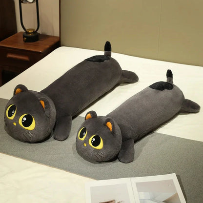 kawaiies-softtoys-plushies-kawaii-plush-Kawaii Long Snuggly Cat Plush Family Soft toy 