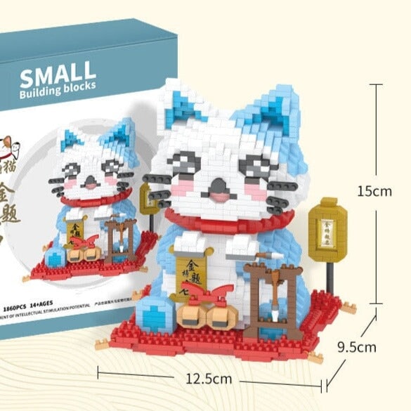 kawaiies-softtoys-plushies-kawaii-plush-Kawaii Lucky Fortune Cat Nano Building Sets Build it 