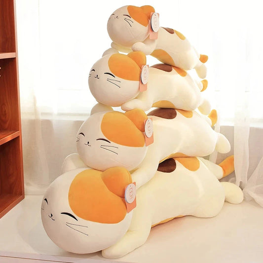 kawaiies-softtoys-plushies-kawaii-plush-Kawaii Neeko Spotted Ginger Cat Plushie Soft toy 40cm 