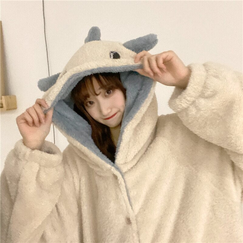 kawaiies-softtoys-plushies-kawaii-plush-Kawaii Pastel Dragon Plush Hoodie Blanket | NEW Apparel 