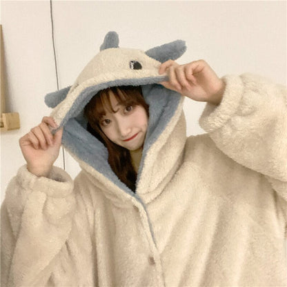 kawaiies-softtoys-plushies-kawaii-plush-Kawaii Pastel Dragon Plush Hoodie Blanket | NEW Apparel 