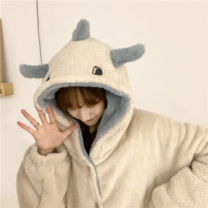 kawaiies-softtoys-plushies-kawaii-plush-Kawaii Pastel Dragon Plush Hoodie Blanket | NEW Apparel 