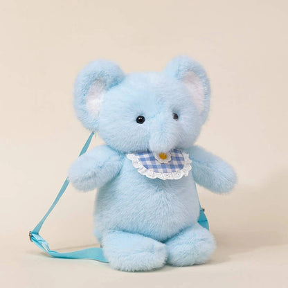 kawaiies-softtoys-plushies-kawaii-plush-Kawaii Petite Besties Plush Backpack Bags Elephant 