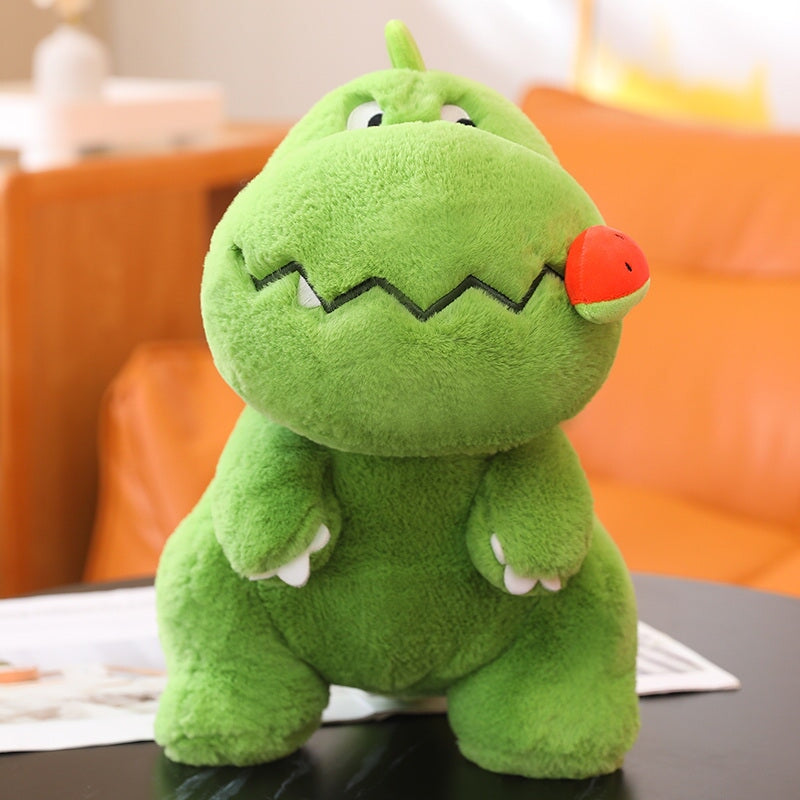 kawaiies-softtoys-plushies-kawaii-plush-Kawaii Pink Green Fluffy Dinosaur Plushies | NEW Soft toy 