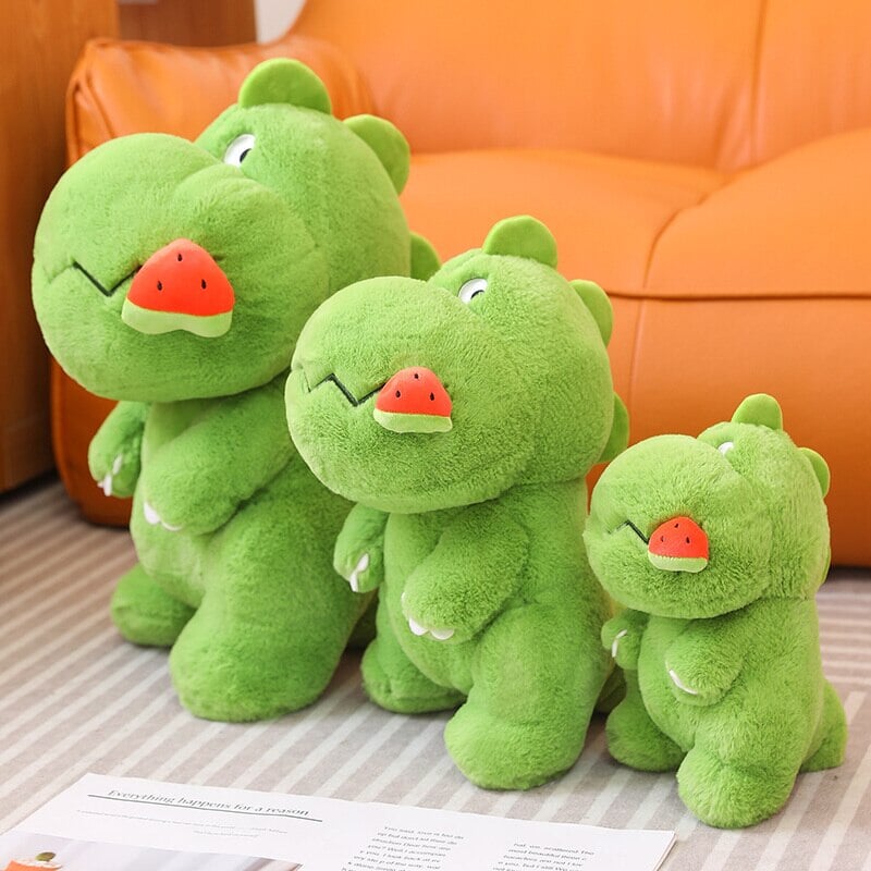 kawaiies-softtoys-plushies-kawaii-plush-Kawaii Pink Green Fluffy Dinosaur Plushies | NEW Soft toy 