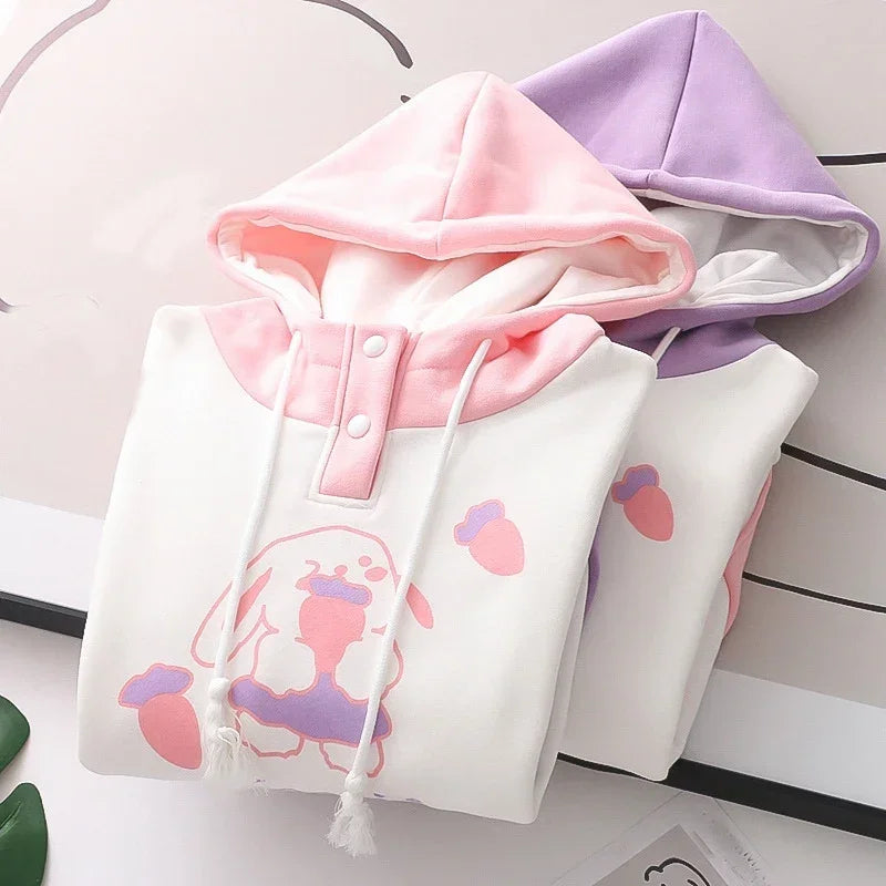 Kawaii bunny hoodie outlet