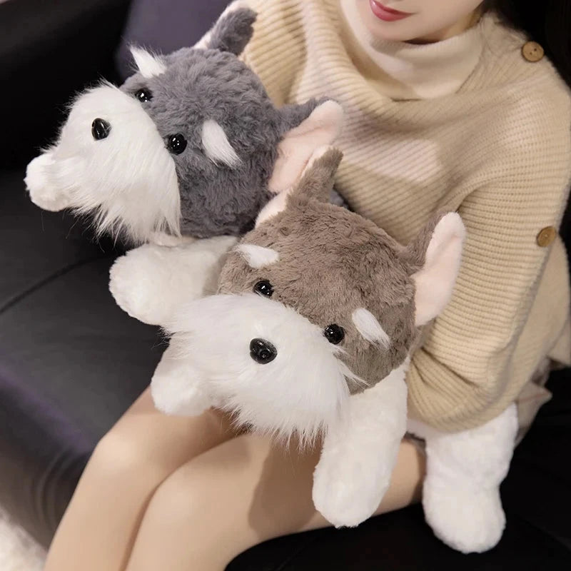 kawaiies-softtoys-plushies-kawaii-plush-Kawaii Schnauzer Dog Plushies Soft toy 