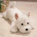 kawaiies-softtoys-plushies-kawaii-plush-Kawaii Schnauzer Dog Plushies Soft toy White 45cm 