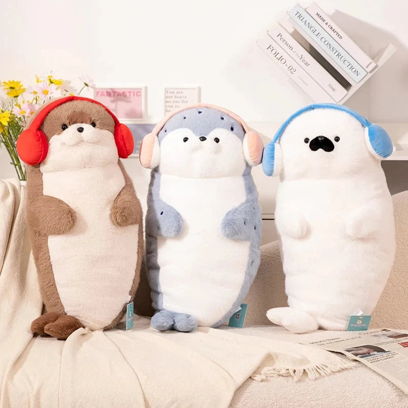 kawaiies-softtoys-plushies-kawaii-plush-Kawaii Seal Plushie Family Soft toy 