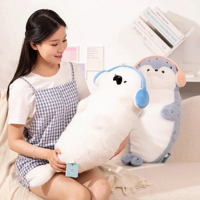 kawaiies-softtoys-plushies-kawaii-plush-Kawaii Seal Plushie Family Soft toy 