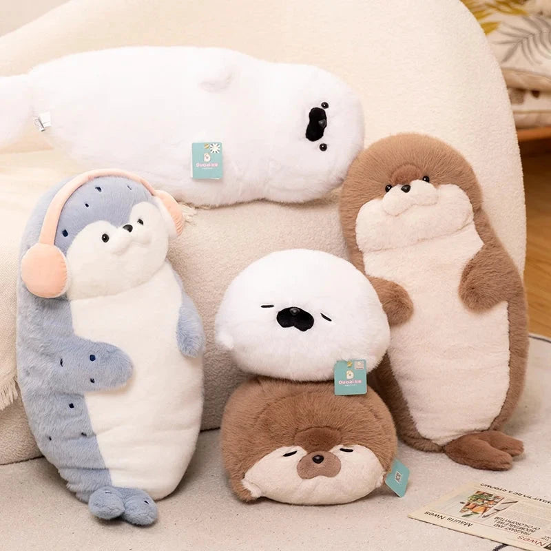 kawaiies-softtoys-plushies-kawaii-plush-Kawaii Seal Plushie Family Soft toy 