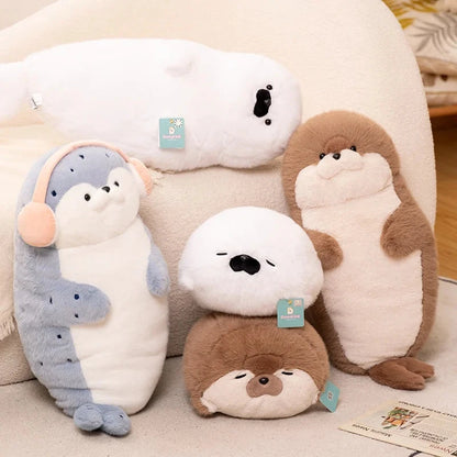 kawaiies-softtoys-plushies-kawaii-plush-Kawaii Seal Plushie Family Soft toy 