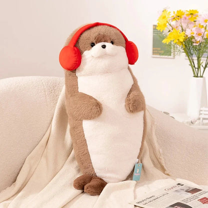 kawaiies-softtoys-plushies-kawaii-plush-Kawaii Seal Plushie Family Soft toy Brown 2 (70cm) 