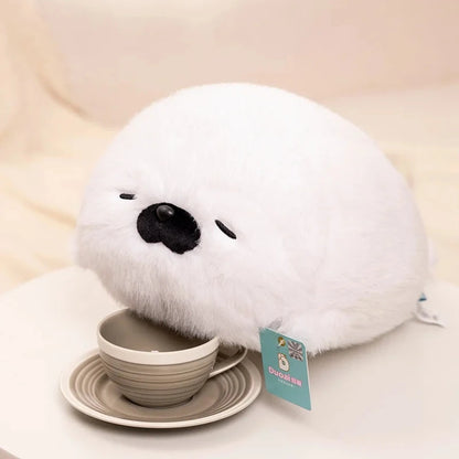 kawaiies-softtoys-plushies-kawaii-plush-Kawaii Seal Plushie Family Soft toy White (40cm) 
