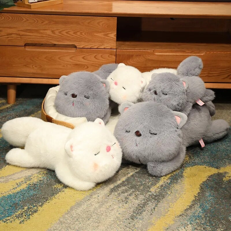 kawaiies-softtoys-plushies-kawaii-plush-Kawaii Soft Sleeping Cat Soft toy 