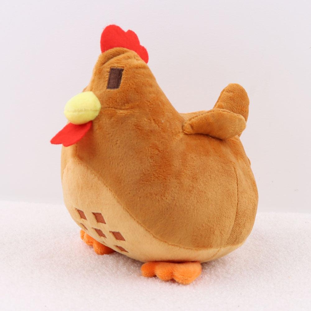 kawaiies-softtoys-plushies-kawaii-plush-Kawaii Stardew Valley Chicken Plushie Soft toy Brown 