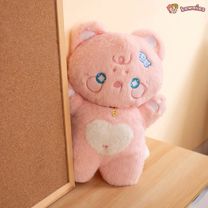 kawaiies-softtoys-plushies-kawaii-plush-Kawaii Starry Fluffy Cat Heart Plushies Soft toy 