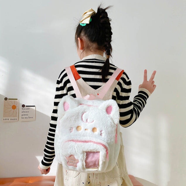 kawaiies-softtoys-plushies-kawaii-plush-Kawaii Stars Cat Dog Plush Backpack Bags 