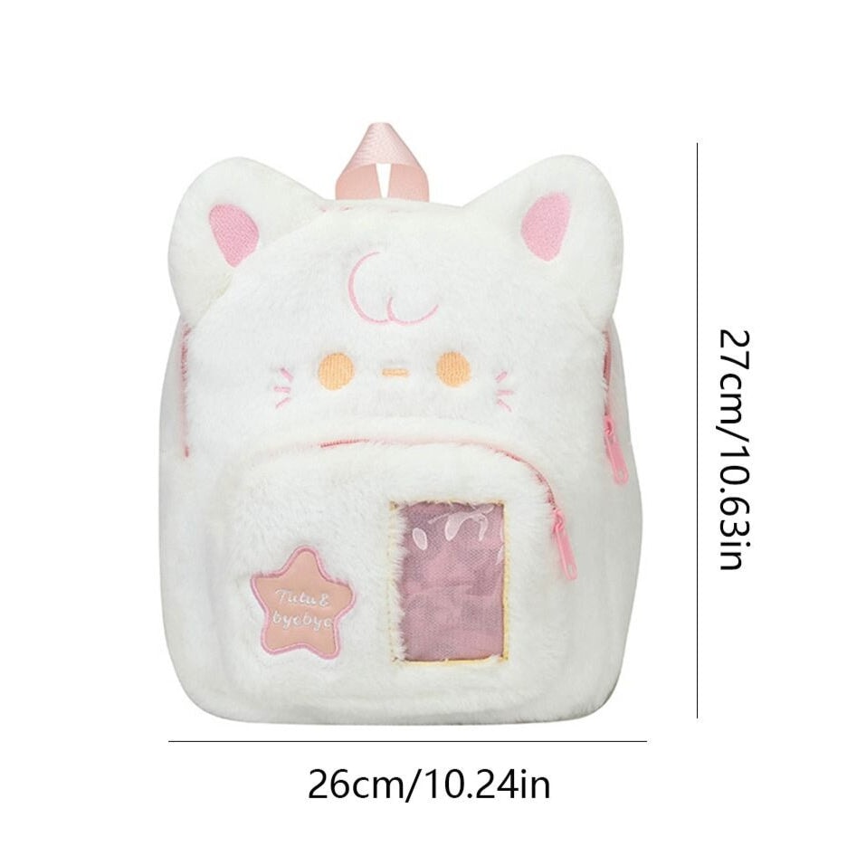 kawaiies-softtoys-plushies-kawaii-plush-Kawaii Stars Cat Dog Plush Backpack Bags 