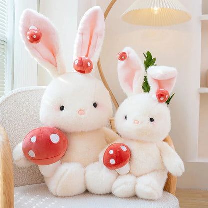 kawaiies-softtoys-plushies-kawaii-plush-Kawaii White Bunny Mushroom Plushie Soft toy 