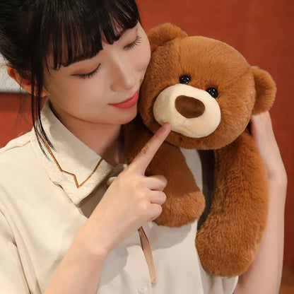 kawaiies-softtoys-plushies-kawaii-plush-Kumo the Fluffy Brown Bear Plushie Soft toy 