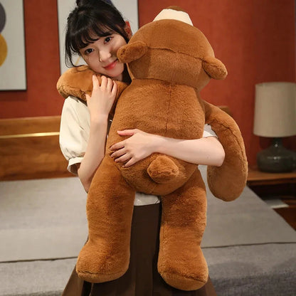 kawaiies-softtoys-plushies-kawaii-plush-Kumo the Fluffy Brown Bear Plushie Soft toy 