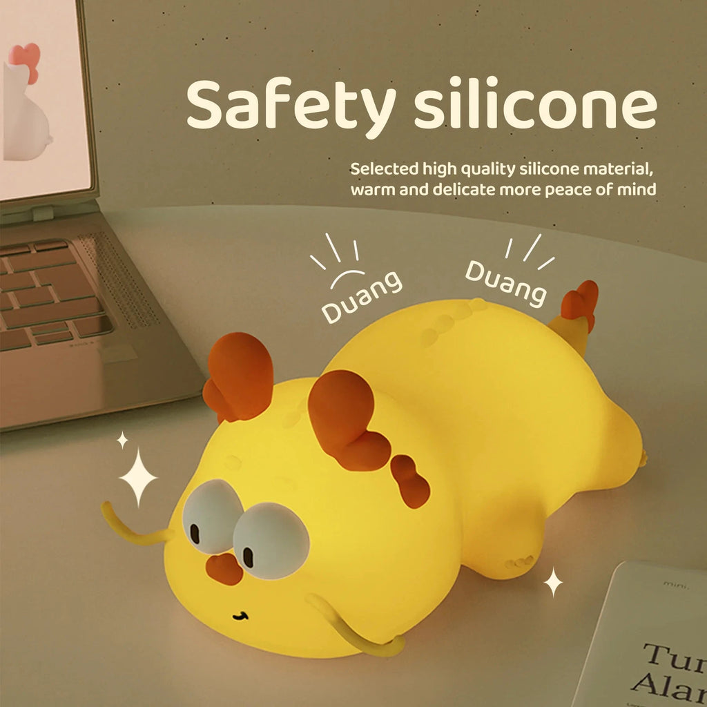 kawaiies-softtoys-plushies-kawaii-plush-Laying Chinese Dragon LED Night Light Home Decor 