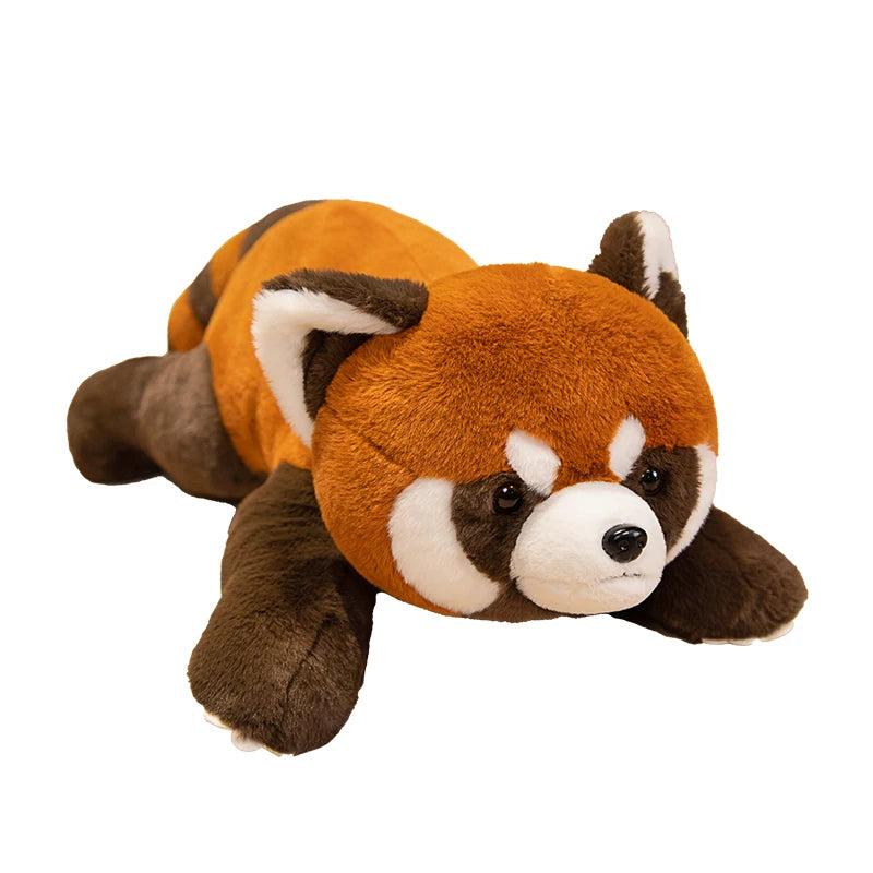 kawaiies-softtoys-plushies-kawaii-plush-Laying Fluffy Red Panda Lifelike Plushie Soft toy 