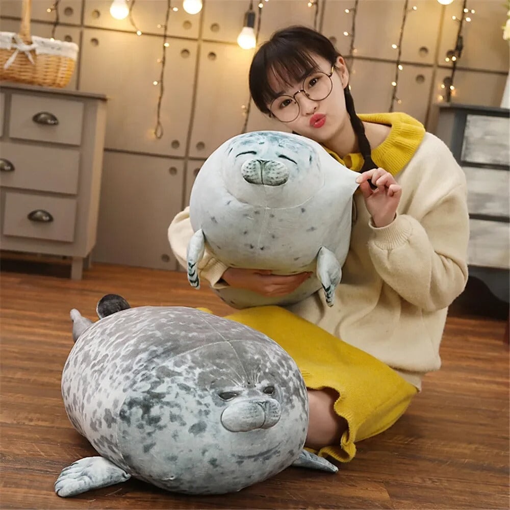 kawaiies-softtoys-plushies-kawaii-plush-Lazy Chubby Seal Soft toy 