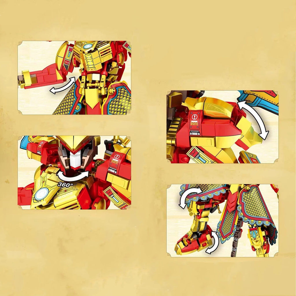 kawaiies-softtoys-plushies-kawaii-plush-Legendary Mecha Royal Monkey King Wukong Building Sets Build it 