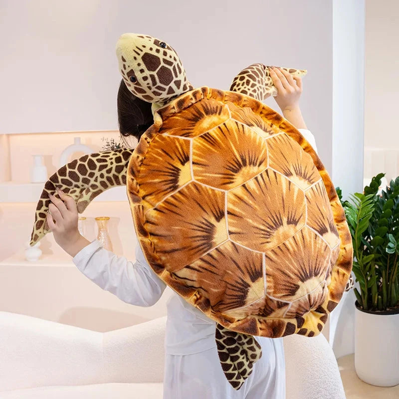 kawaiies-softtoys-plushies-kawaii-plush-Lifelike Sea Turtle Plushies Soft toy 