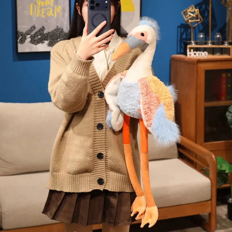 kawaiies-softtoys-plushies-kawaii-plush-Lila the Long-legged Crane Plush Soft toy 