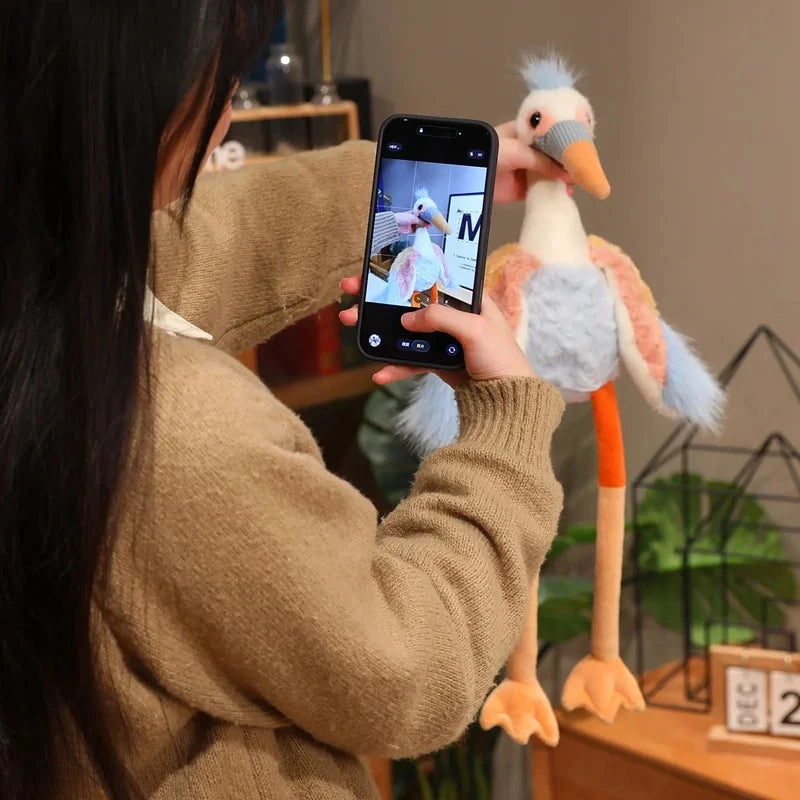 kawaiies-softtoys-plushies-kawaii-plush-Lila the Long-legged Crane Plush Soft toy 