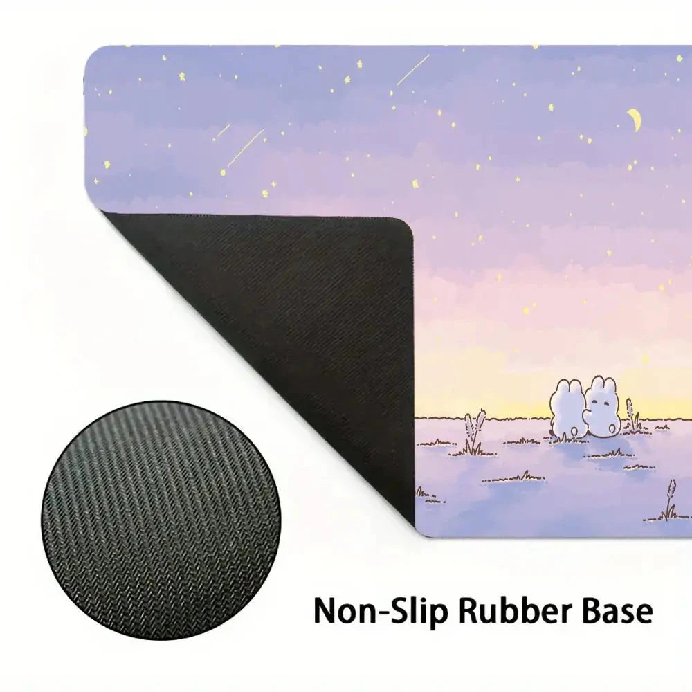 kawaiies-softtoys-plushies-kawaii-plush-Litte White Bunny Adventure Mouse Pad Collection Mouse Pads 