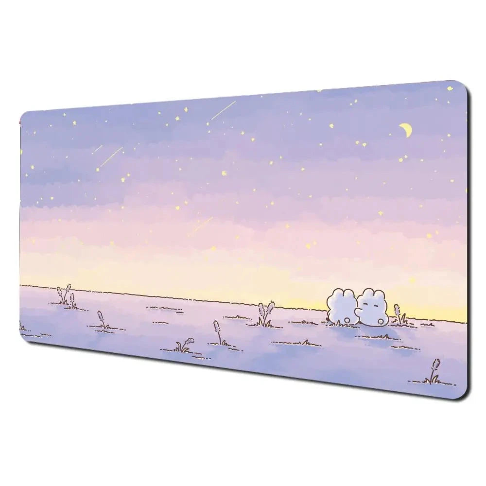 kawaiies-softtoys-plushies-kawaii-plush-Litte White Bunny Adventure Mouse Pad Collection Mouse Pads 