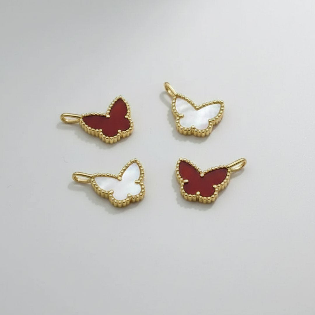 kawaiies-softtoys-plushies-kawaii-plush-Little Butterfly 18K Gold Necklace Jewelry 