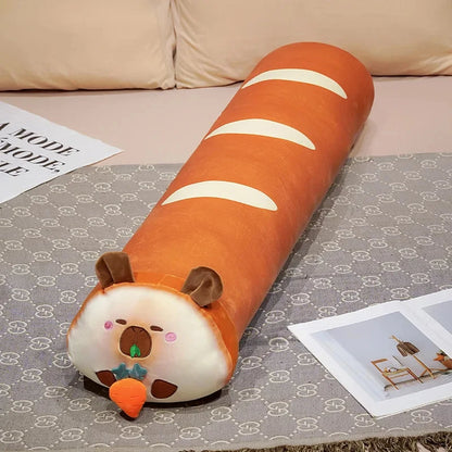 kawaiies-softtoys-plushies-kawaii-plush-Long Bready Capybara Plushies Soft toy Carrot 60cm 