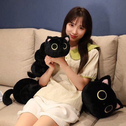 kawaiies-softtoys-plushies-kawaii-plush-. Long Fluffy Cat-erpillar Plushies Soft toy 