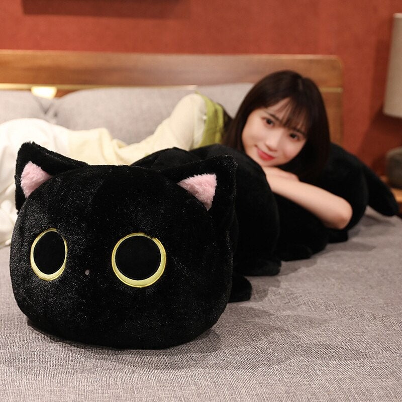 kawaiies-softtoys-plushies-kawaii-plush-. Long Fluffy Cat-erpillar Plushies Soft toy 