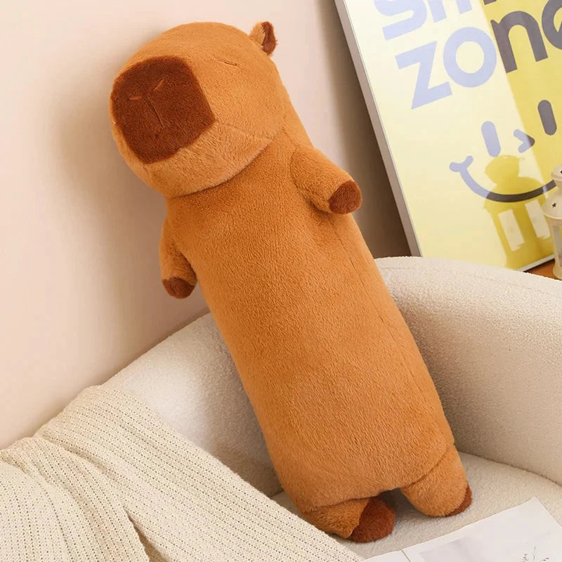 kawaiies-softtoys-plushies-kawaii-plush-Long Fluffy Cute Capybara Plushies Soft toy 35in / 90cm 