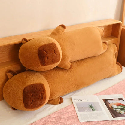 kawaiies-softtoys-plushies-kawaii-plush-Long Fluffy Cute Capybara Plushies Soft toy 